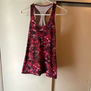 Floral lululemon tank